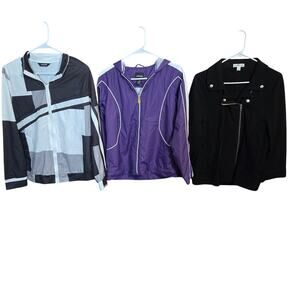 Women's Large 12 14 Coats Jackets Long Sleeve Winter Wholesale Bulk Lot of 3 L